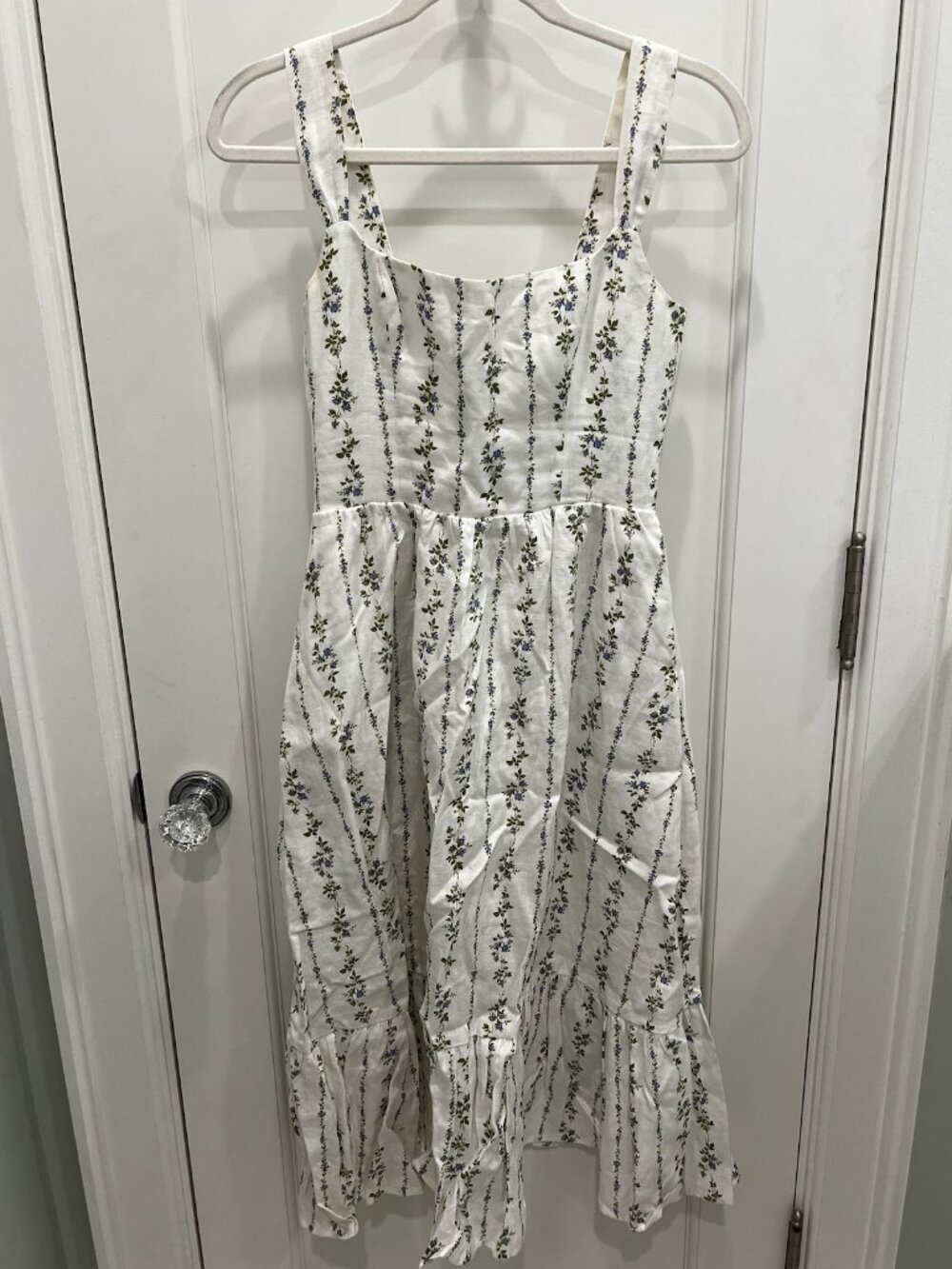 Reformation White Linen Dress - 2 - Picture 5 of 7